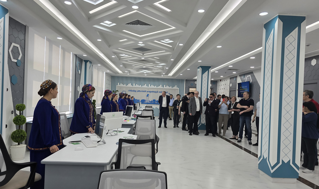 В Туркменистане участники международной конференции посетили город Аркадаг