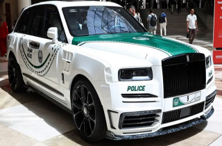 Rolls-Royce Cullinan от Mansory пополнил автопарк полиции Дубая